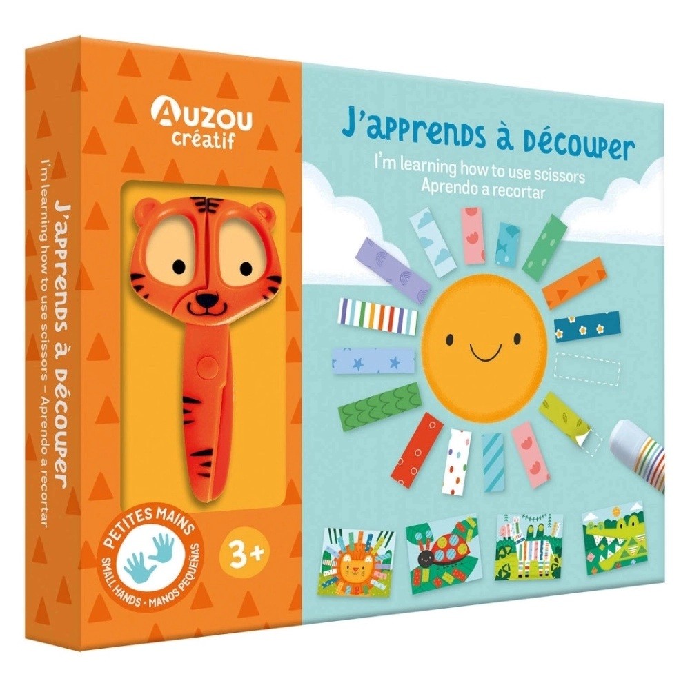 Χαρτοκοπτική My Artistic Kit I’m Learning How To Use Scissors, Auzou