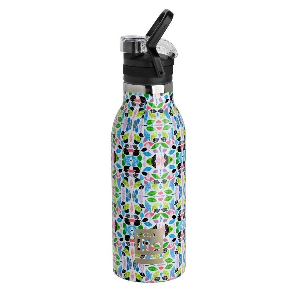 Θερμός Μεταλλικός Art 550ml Sport Πώμα, Ecolife