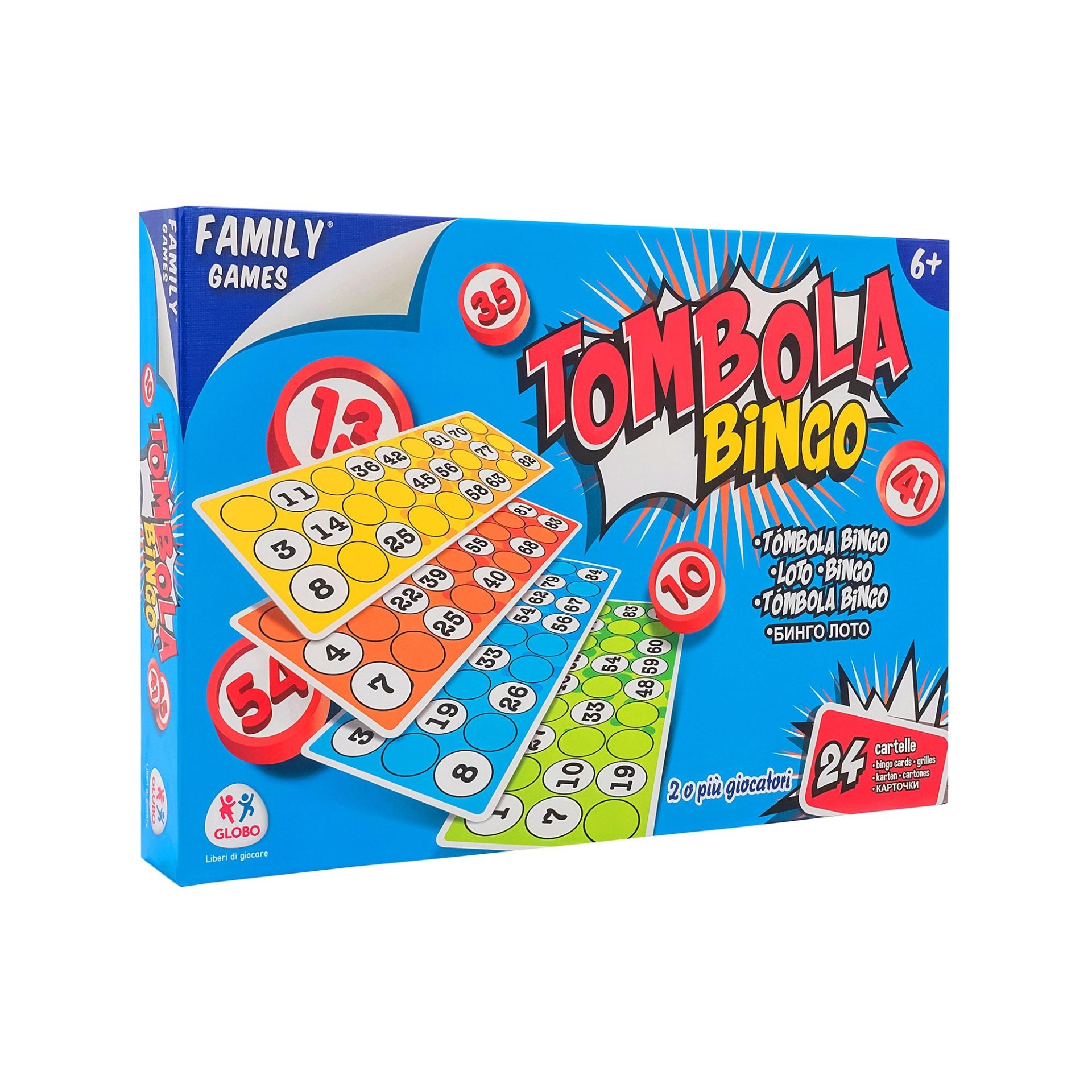 Επιτραπέζιο Παιχνίδι Bingo Tombola με 24 Κάρτες