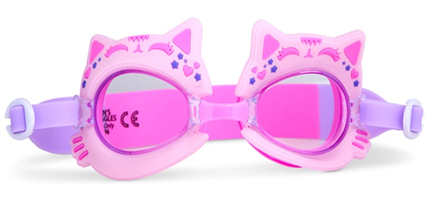 Γυαλάκια Κολύμβησης Παιδικά Γάτα Mini Meow purple Swim Goggles, Aqua2ude