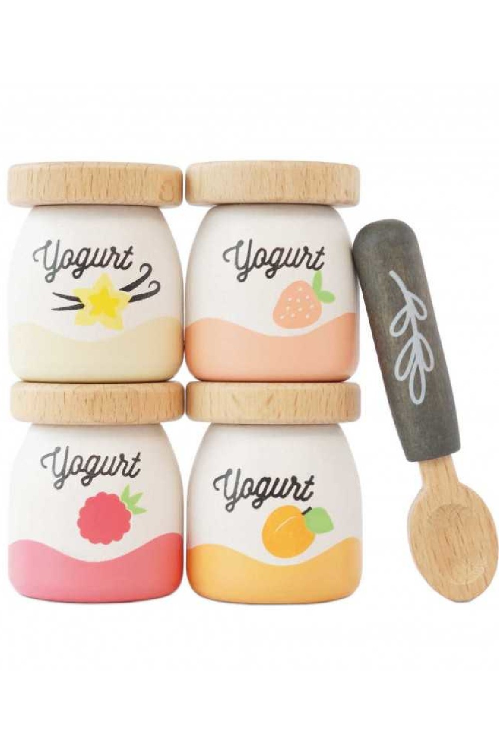 Ξύλινα Δοχεία Yogurt set of 5, Le Toy Van