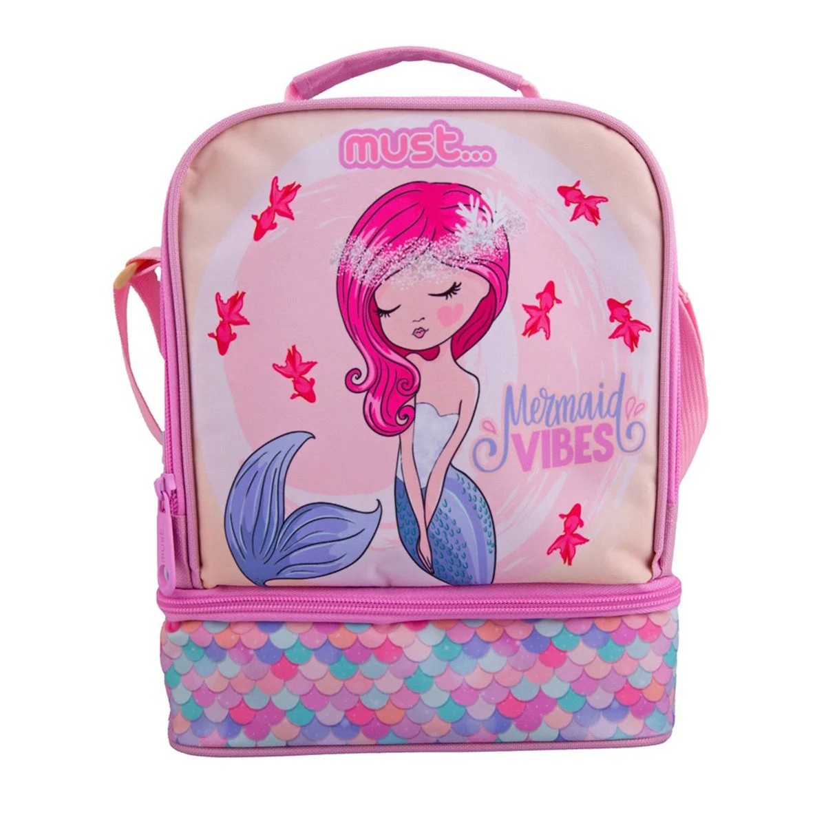 Ισοθερμική Τσάντα Φαγητού 22x16x28 Mermaid Vibes, Must