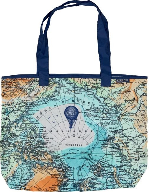 Πτυσσόμενη Shoping Bag Παγκόσμιος Χάρτης, Die Spiegelburg