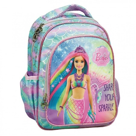 Τσάντα Πλάτης Νηπίου Barbie Fantasy, Gim
