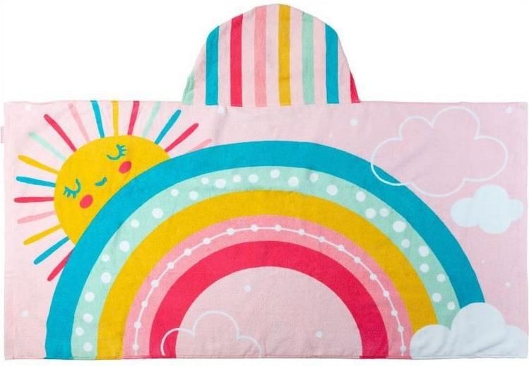 Πετσέτα με Κουκούλα Hooded Towel Rainbow, Stephen Joseph