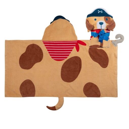 Πετσέτα με Κουκούλα Hooded Towel Pirate Dog, Stephen Joseph