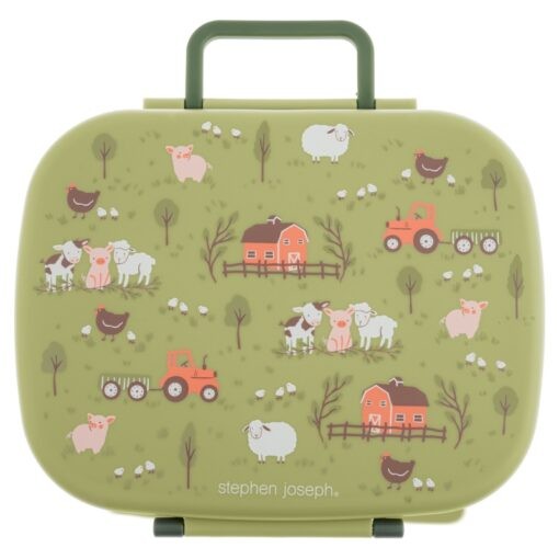 Δοχείο Φαγητού, Bento Box with Removable Tray Farm, Stephen Joseph