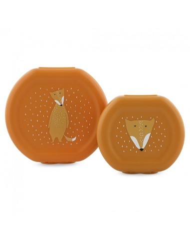 Θήκες Σνακ με Κλιπ 2 ps Mr Fox, Trixie