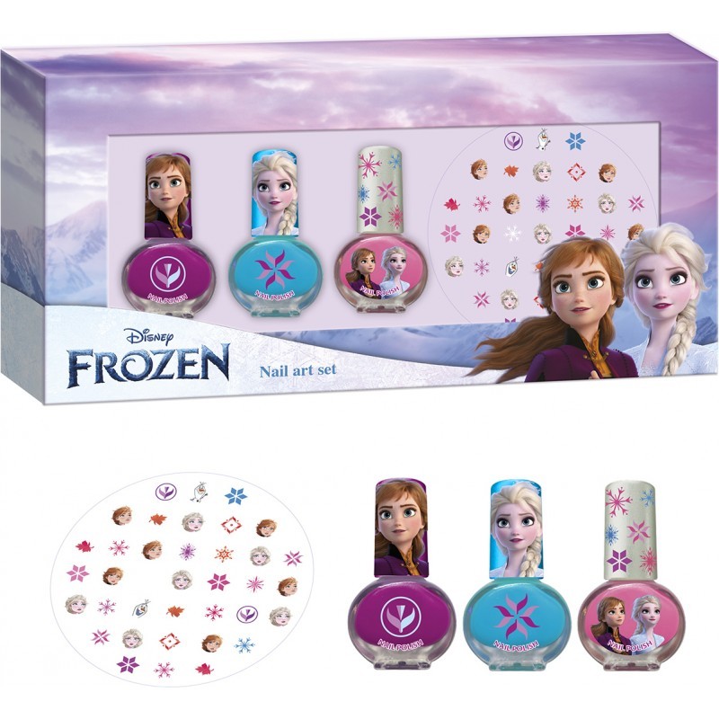 Σετ Νυχιών Disney Frozen 4 τεμαχίων, Lorenay
