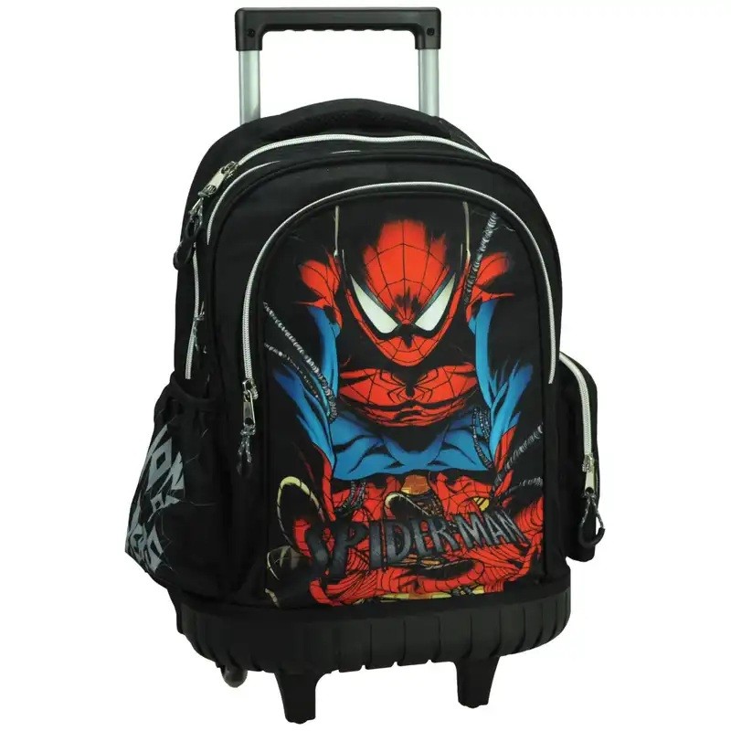 Tσάντα Δημοτικού Trolley 46x35x20εκ. Spiderman City, Gim
