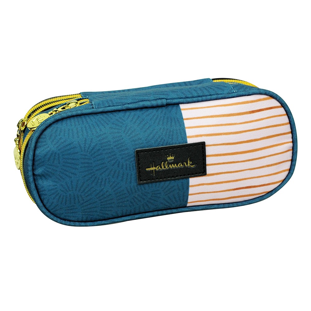 Κασετίνα Βαρελάκι Oval Hallmark Dashes, Gim