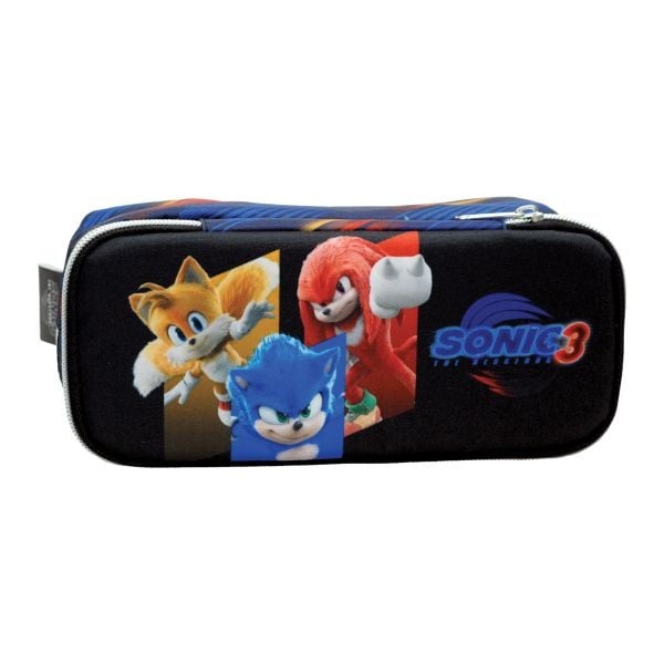 Κασετίνα Βαρελάκι Oval Back me Up Sonic 3 The Hedgehog, Gim