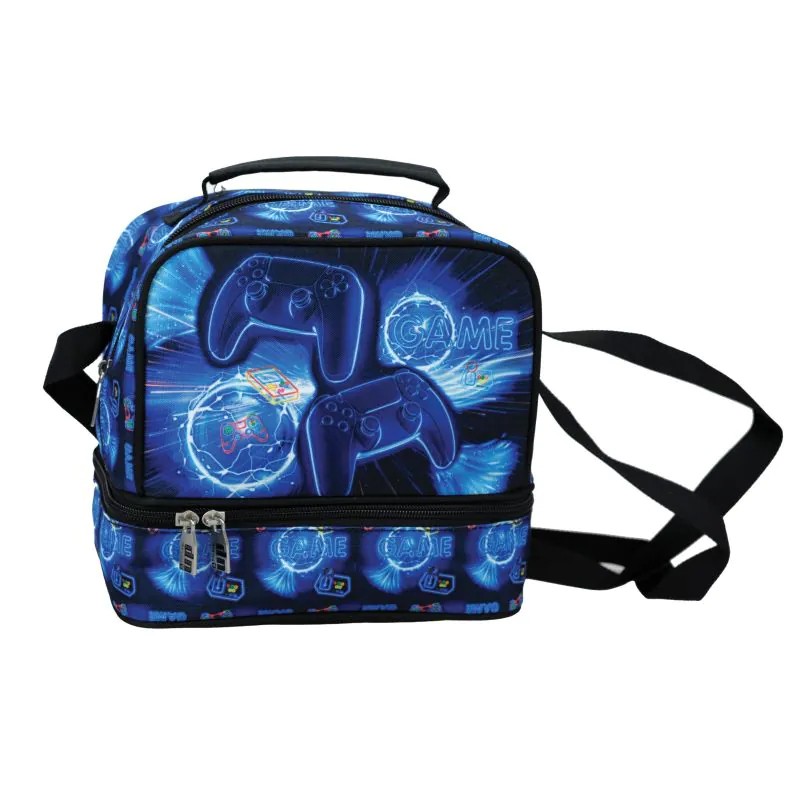 Τσαντάκι Φαγητού Neon Game BMU, GIM