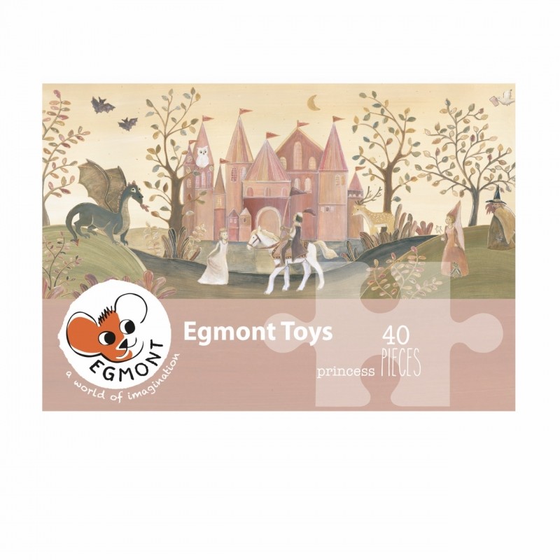 Παζλ 40 τεμ Πριγκίπισσα στο Κάστρο, Egmont Toys