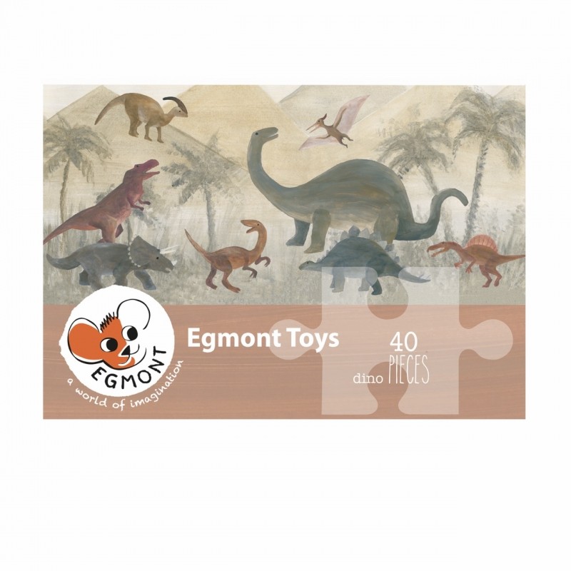 Παζλ 40 τεμ Δεινόσαυροι, Egmont Toys