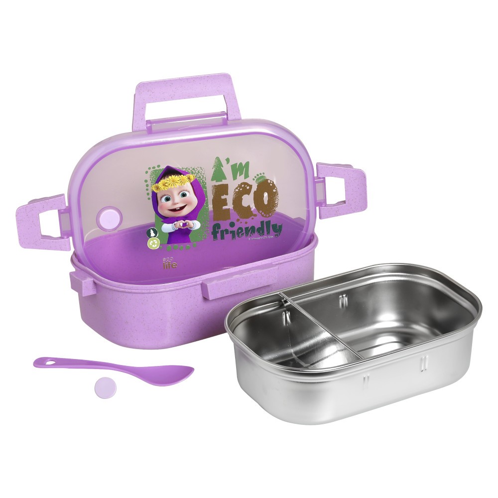 Θήκη Φαγητού Masha Eco Friendly 900ml, ecolife