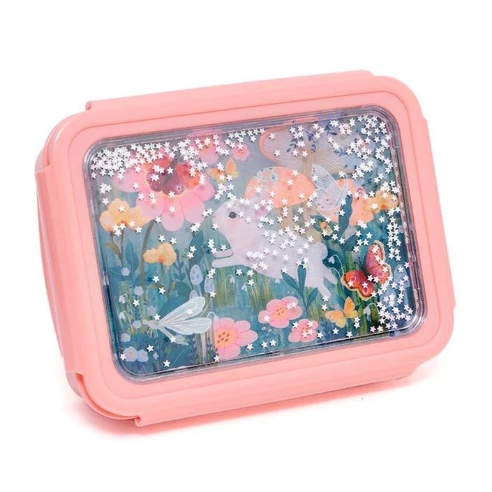 Θήκη Φαγητού Ανοξείδωτη Lunch Box bunny White Stars, Petit Monkey