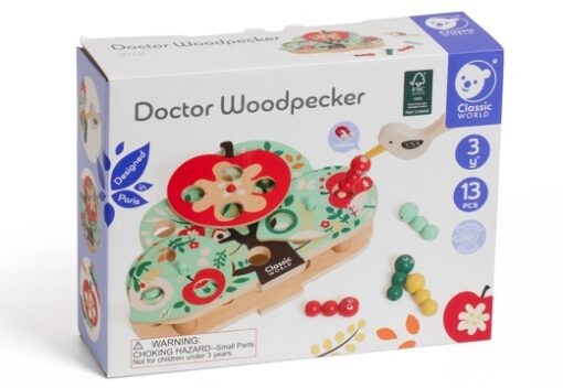 Επιτραπέζιο Παιχνίδι Τρυποκάρυδος Doctor Woodpecker, Classic World 