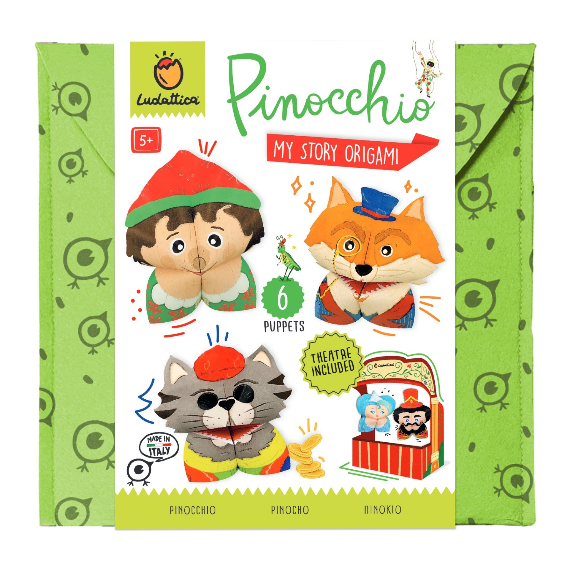 Easy Origami Pinocchio, Ludattica