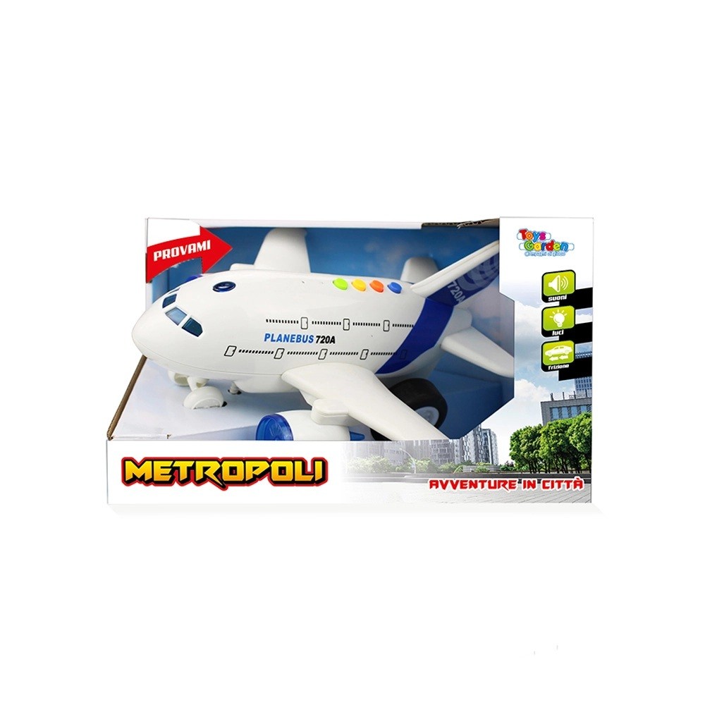 Αεροπλάνο Civilian με Φώτα και Ήχους, Metropoli