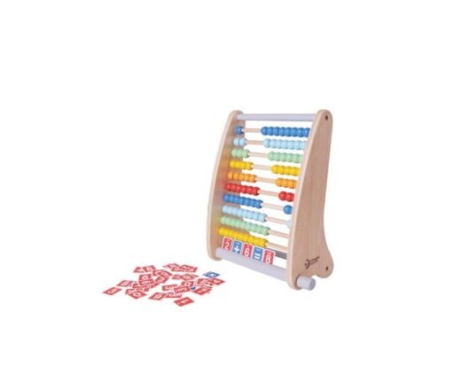 Άβακας Ξύλινος Πολύχρωμος, Classic World