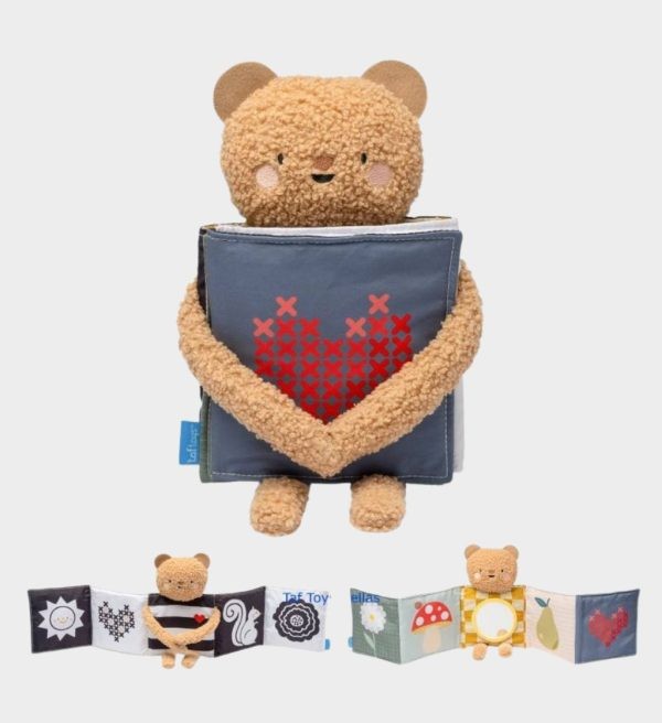 Μαλακό βιβλίο για νεογέννητα Snuggle Bear Book, Taf Toys