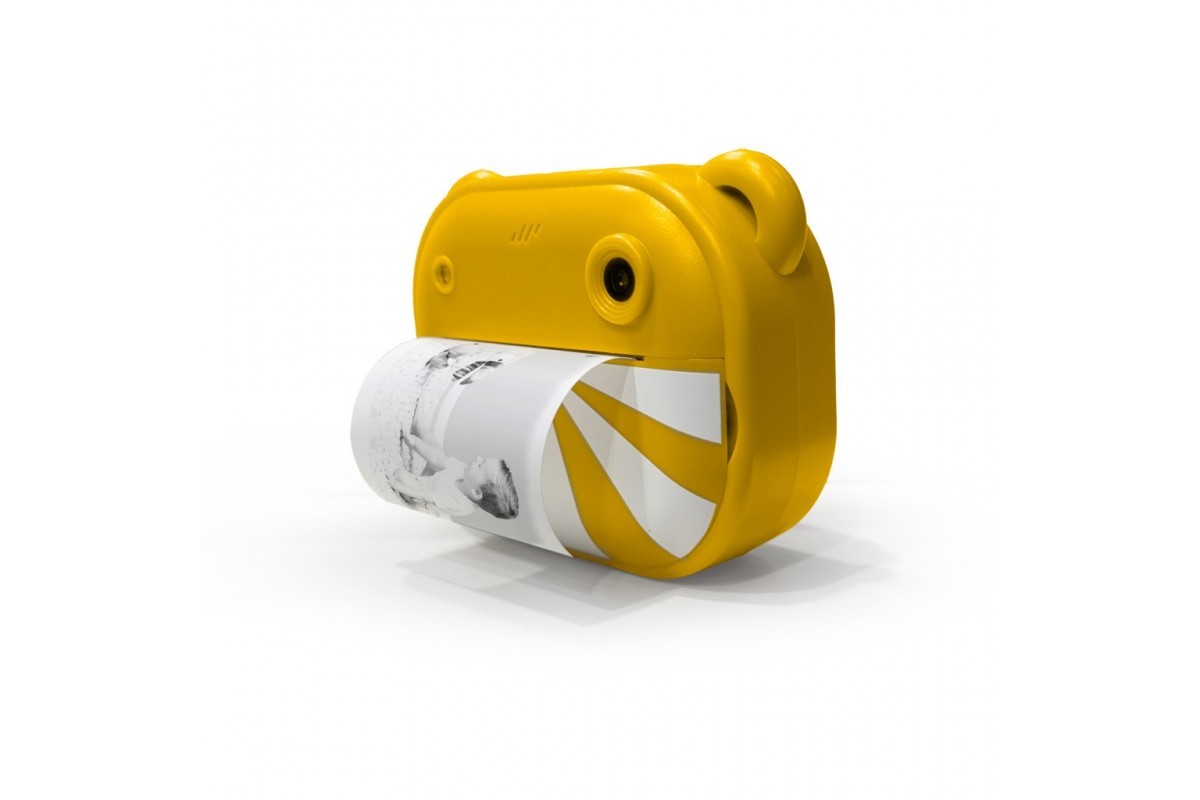 Παιδική Ψηφιακή Κάμερα με Εκτύπωση 5+ ετών Κίτρινη Print Digital Kids Camera, ZAZU  Fun