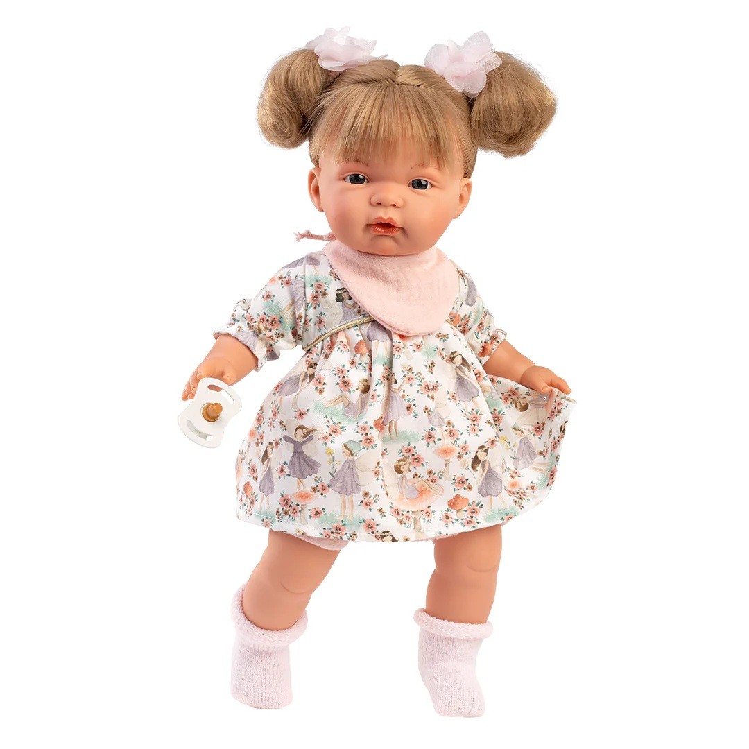 Κούκλα Joelle Φόρεμα Νεράιδες μαλακό σώμα που Κλαίει 38εκ., Llorens