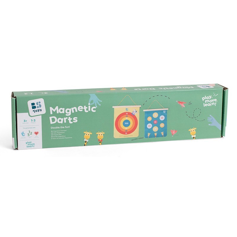 Μαγνητικά Βελάκια Στόχος 2 Όψεων Magnetic Darts, BS Toys