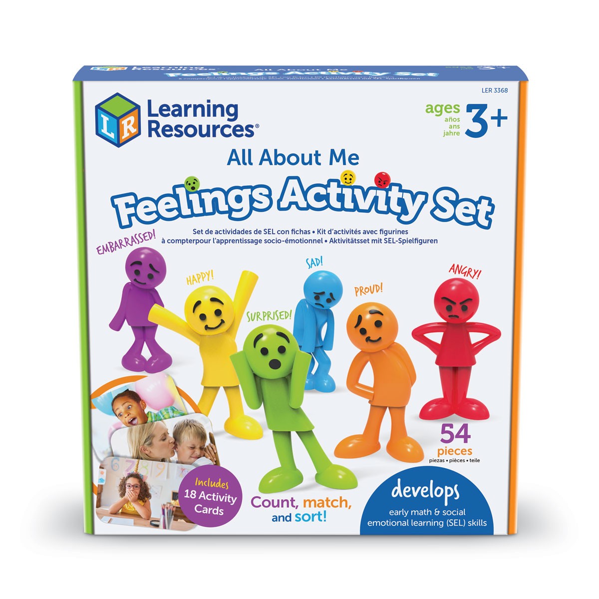 Παιχνίδι Συναισθημάτων Feelings Activity Set, Learning Resources