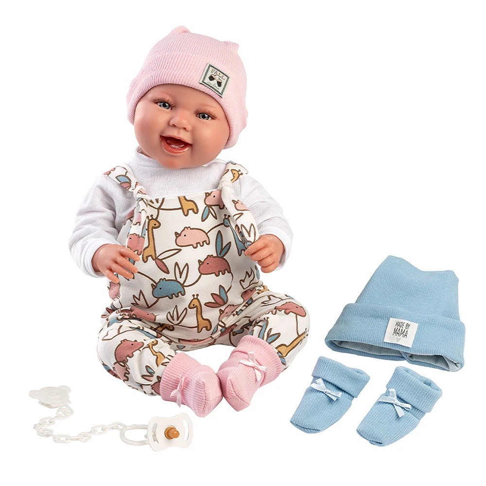 Κούκλα Μωρό 44εκ με Ήχους Γελάει, Llorens