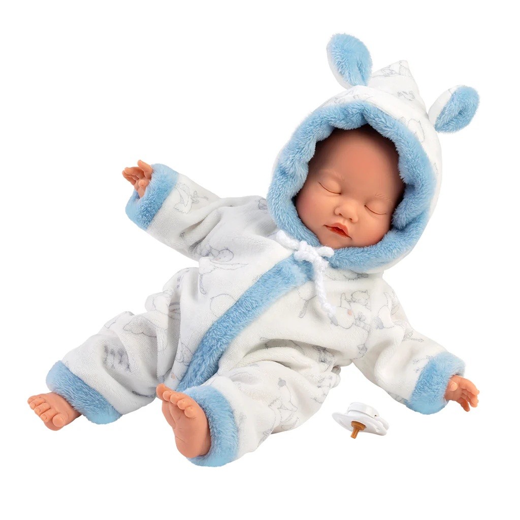 Κούκλα 32 εκ. Μικρό Αγόρι Κλειστά Μάτια, Llorens 