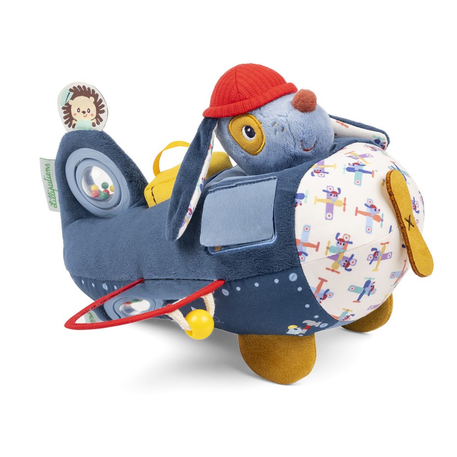 Αεροπλάνο Δραστηριοτήτων Πάνινο Jules Activity Plane, Lilliputiens 