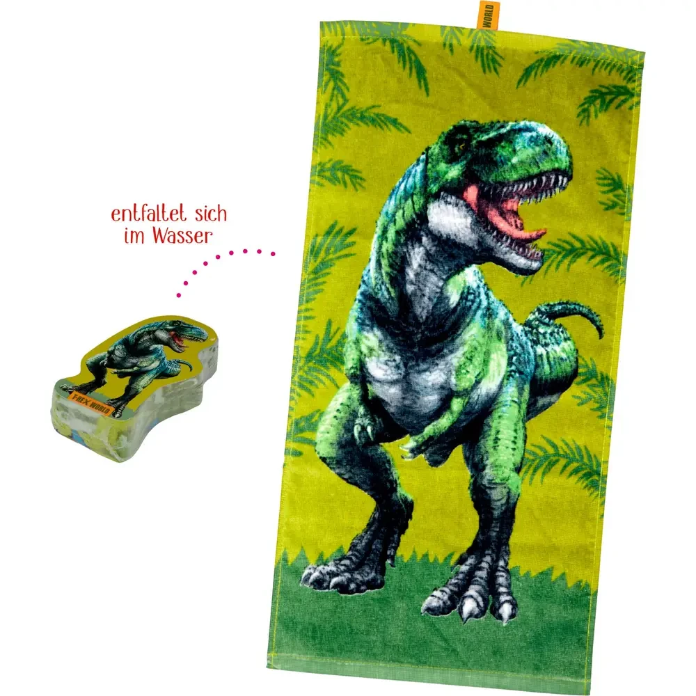 Μαγική Πετσέτα Δεινόσαυρος T-Rex 30*60εκ, Die Spiegelburg