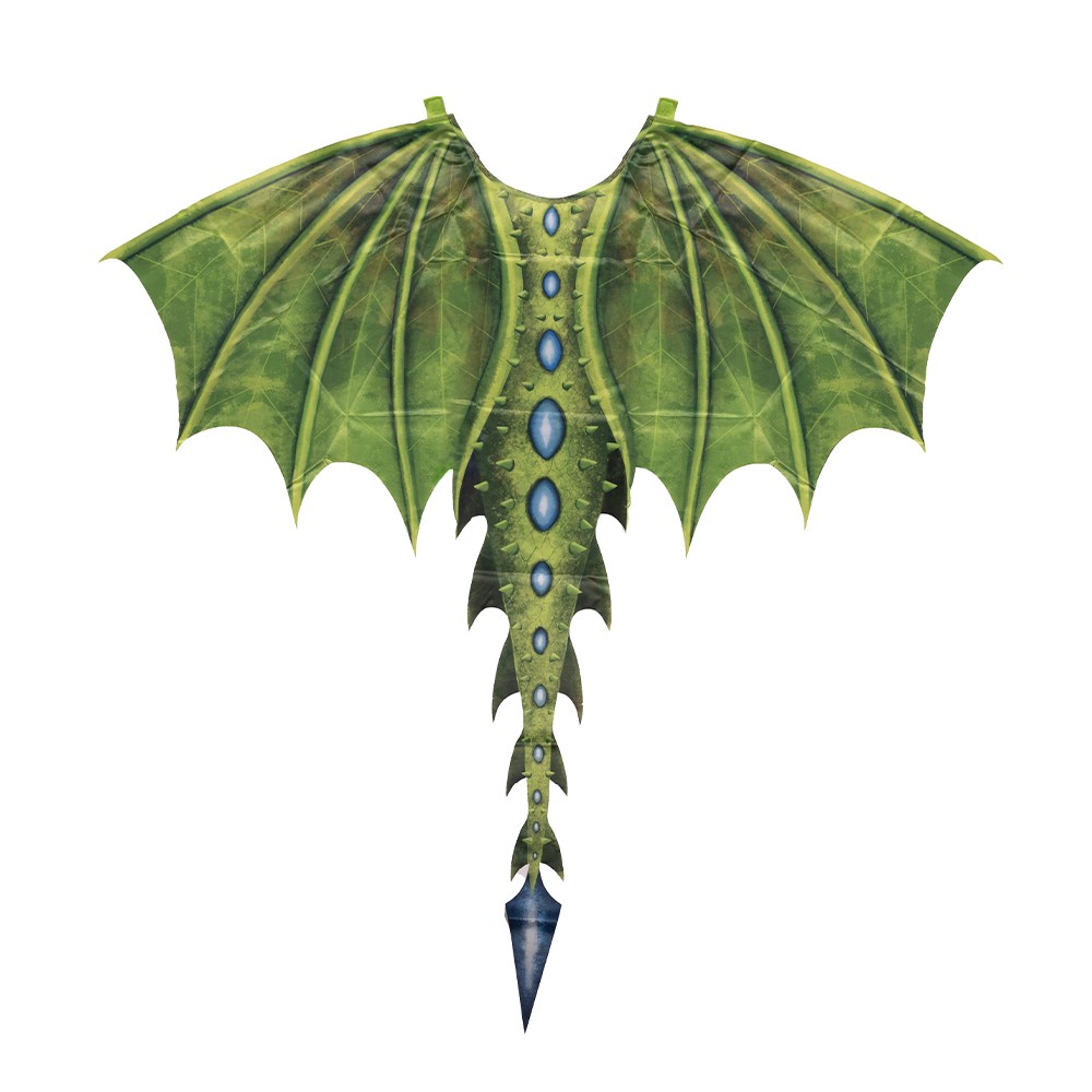 Κάπα Πράσινη και Φτερά Δράκου και μάσκα 4-6 νούμερο, Great Pretenders