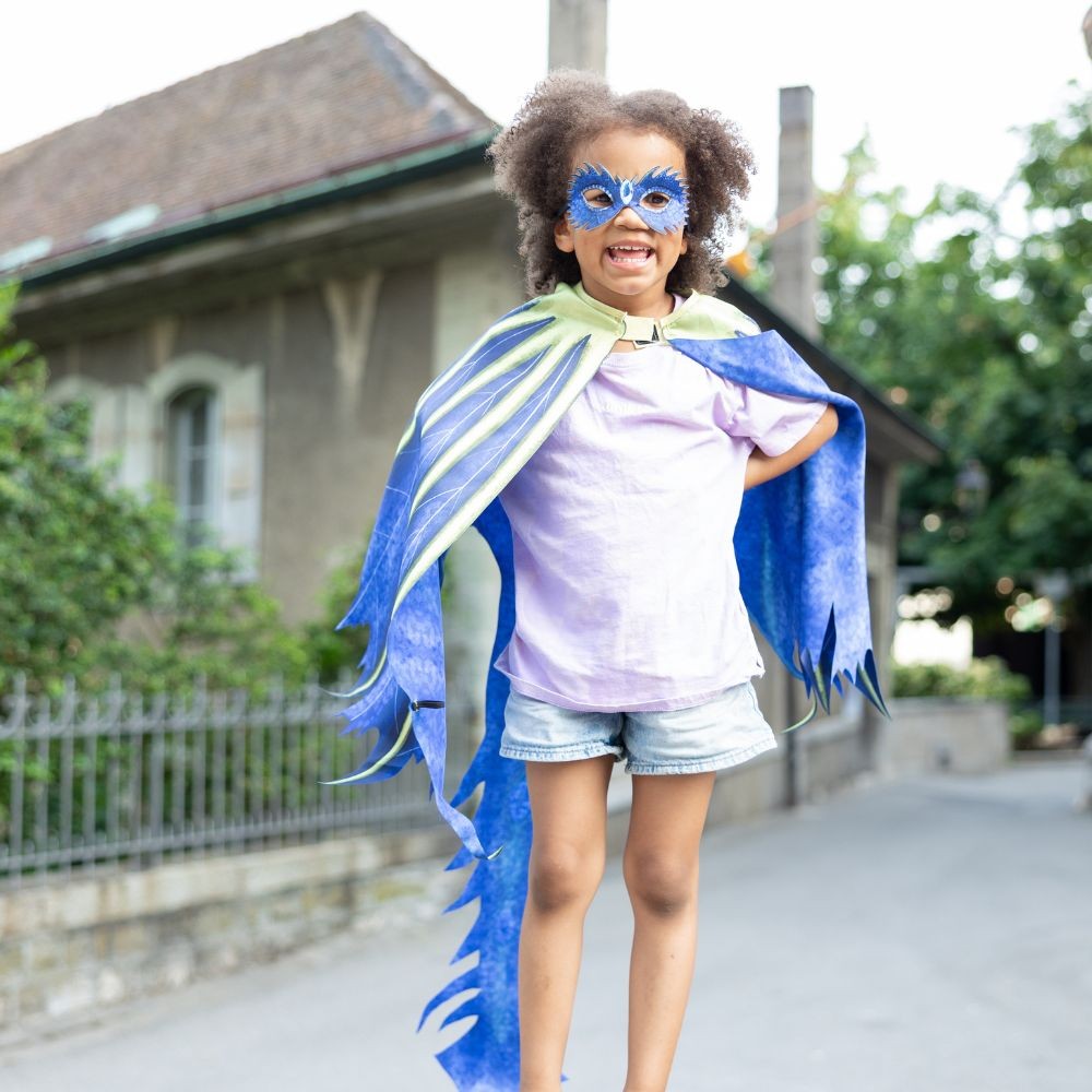 Κάπα Μπλε και Φτερά Δράκου και μάσκα 3-6 νούμερο, Great Pretenders