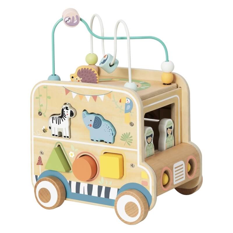 Ξύλινο Εκπαιδευτικό Όχημα Δραστηριοτήτων, Tooky Toy