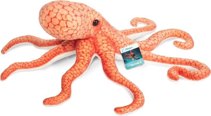 Χταπόδι Λούτρινο Πορτοκάλι 36εκ, Hermann Teddy