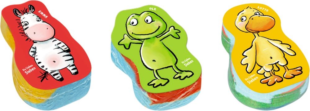 Πετσέτα Μαγική Εφτά Φίλοι Lieben Sieben 30*60εκ, Die Spiegelburg