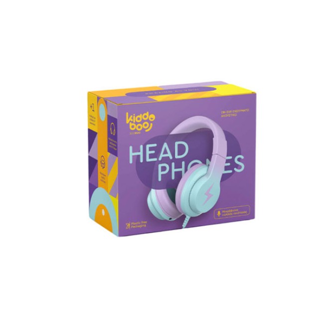 Ακουστικά Headphones P13 Lilac, Kiddoboo