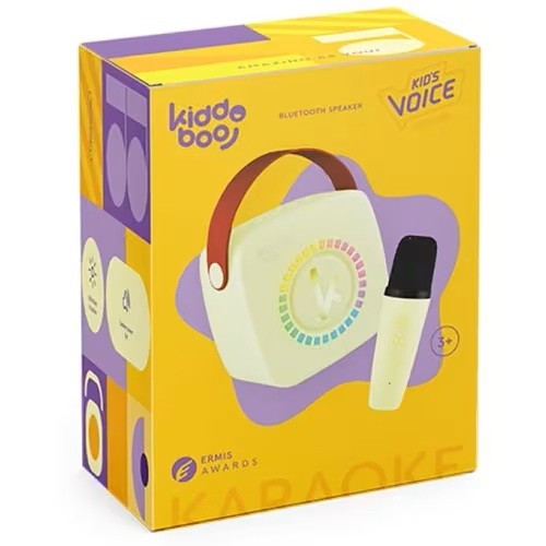 Καραόκε Μίνι Karaoke Speaker & Mic Yellow + NikoletaTV, Kiddoboo