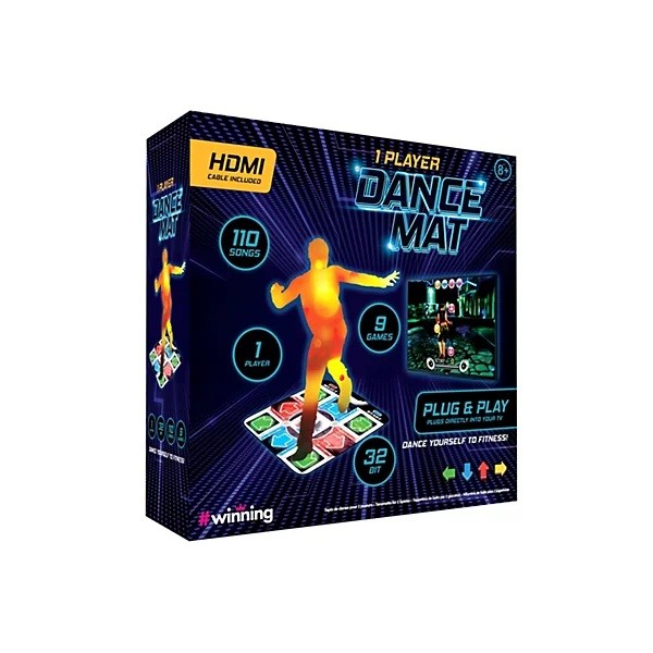 Μοναδικό Χαλάκι Χορού για Μια Εμπειρία Solo 1 Player Dance Mat, The Source