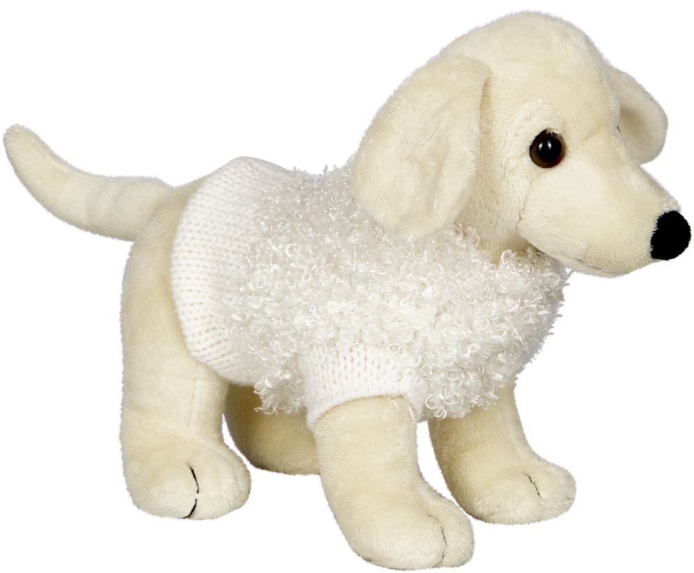 Λούτρινο Σκύλος Λαμπραντόρ Με Χνουδωτή Μπλούζα 25εκ., Die Spiegelburg