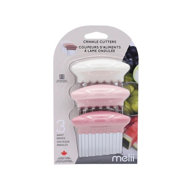 Crinkle Cutters Blush 3ps, Melii 