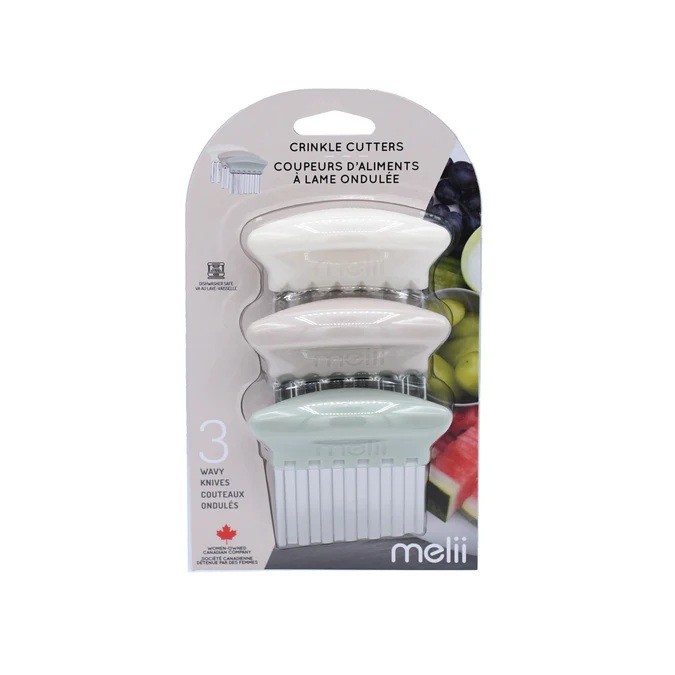 Crinkle Cutters Sage 3ps, Melii