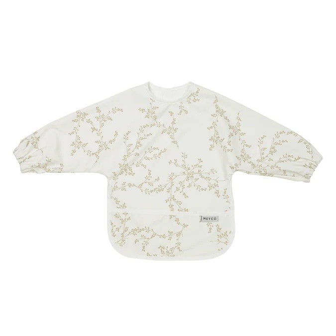 Σαλιάρα με Μανίκια Soft Sand Branches, Meyco