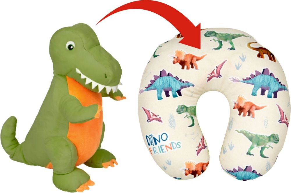 Μαξιλάρι Λαιμού Ταξιδίου Δεινόσαυρος Dino Friends, Die Spiegelburg