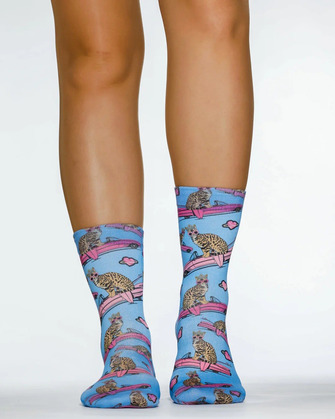 Κάλτσες Γυναικείες Pink Car Lady Sock 36-40, Wigglesteps