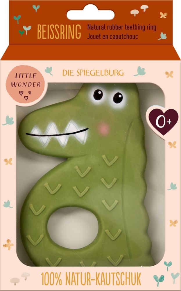 Δακτύλιο Οδοντοφυΐας Φυσικό Καουτσούκ Croco Little Wonder, Die Spiegelburg
