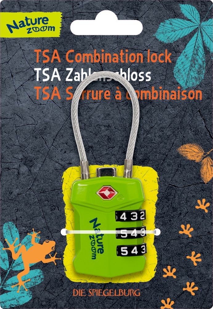 Κλειδαριά με συνδυασμό TSA Nature Zoom, Die Spiegelburg